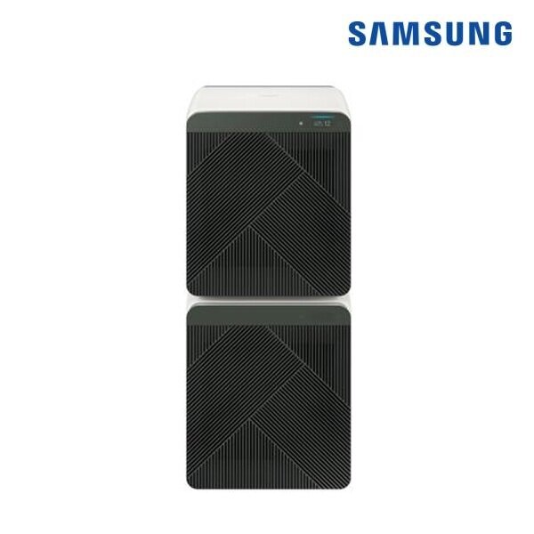 [삼성전자] 삼성 BESPOKE 큐브™ Air 공기청정기 AX106B532HND 106㎡ (53+53㎡) 헤링본 딥그린