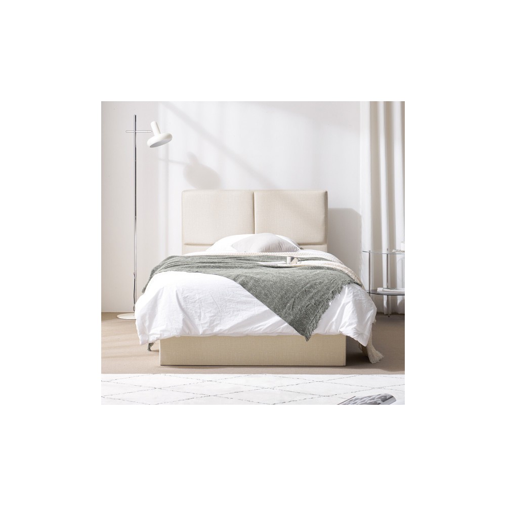 아씨방가구 호텔식 가죽 침대 슈퍼싱글/퀸 (매트리스포함)