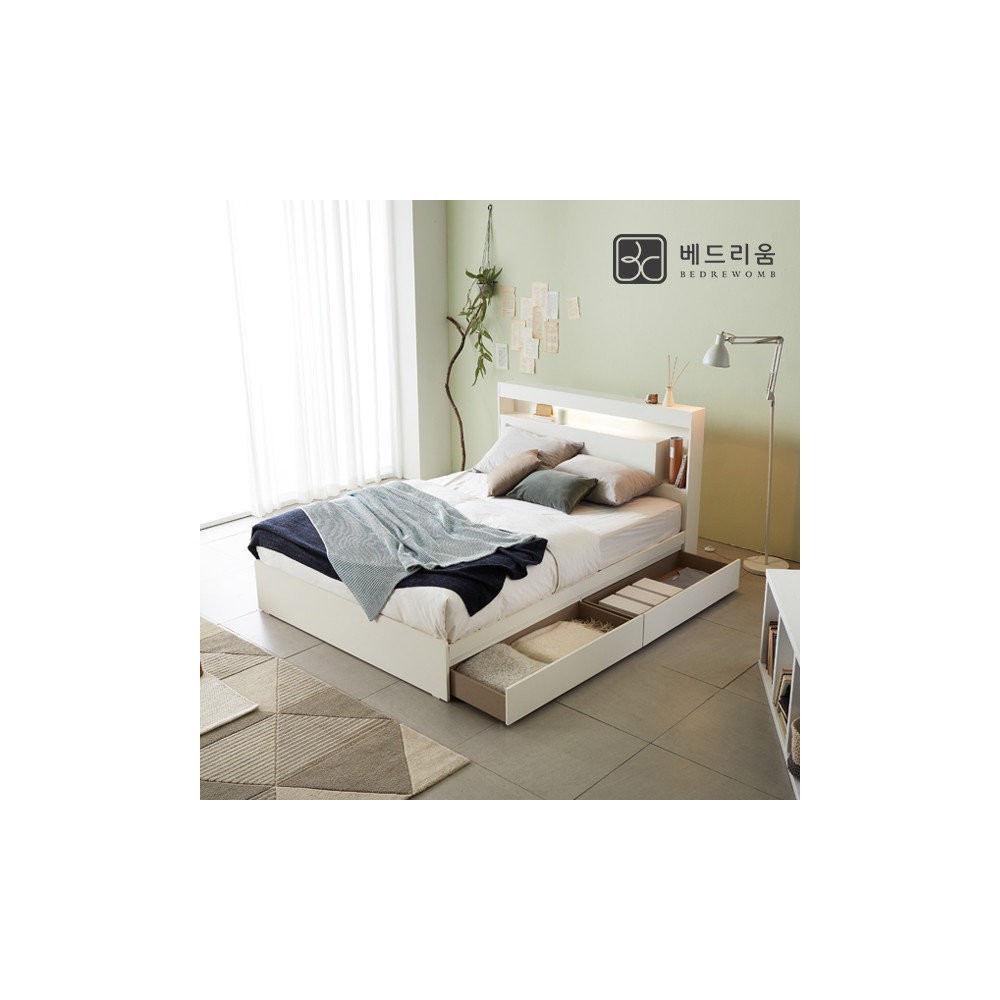 금성침대 X 베드리움 베드리움더 스마트 무선충전 침대Q