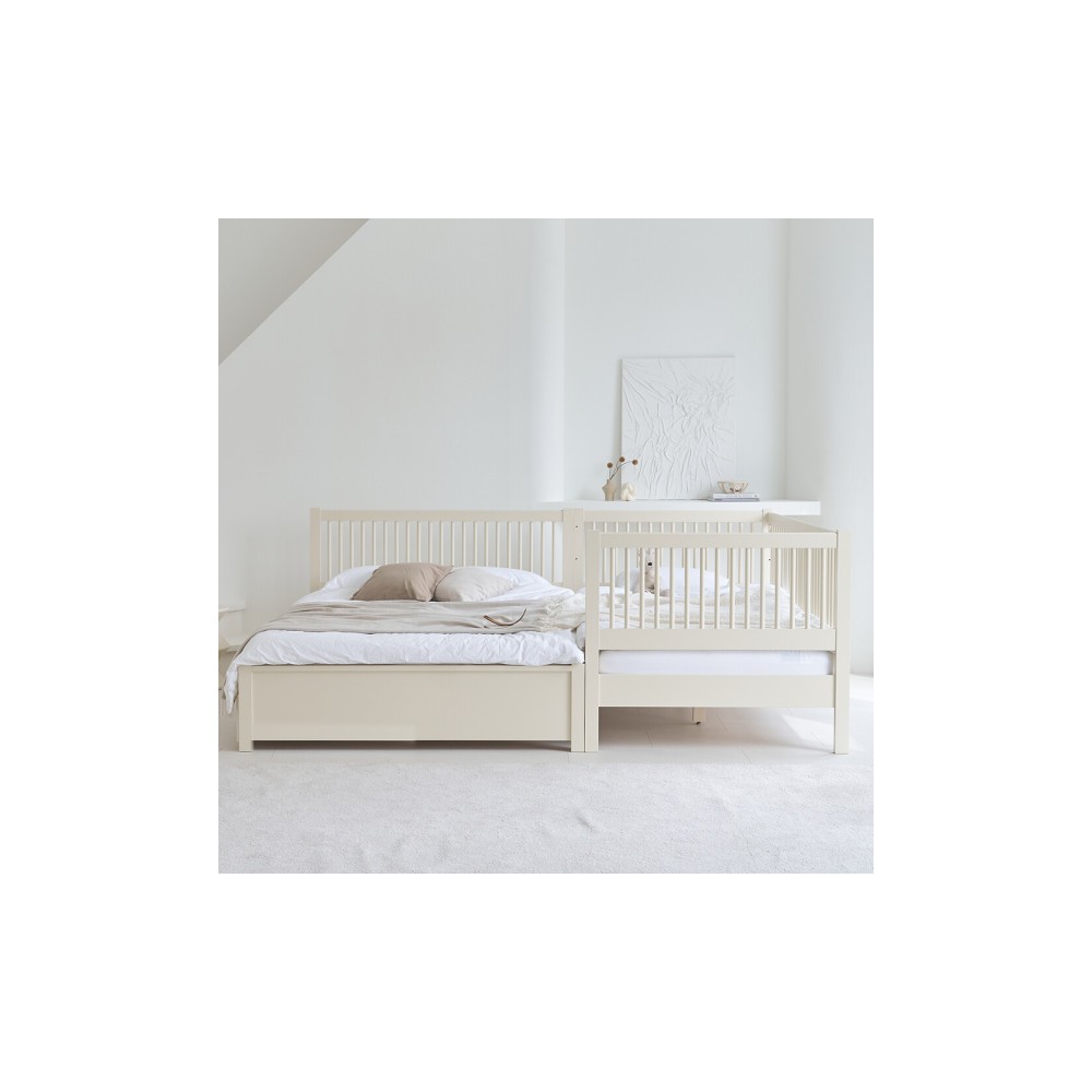 상일리베가구 헤이 원목 높은 패밀리침대 프레임(높은가드형)