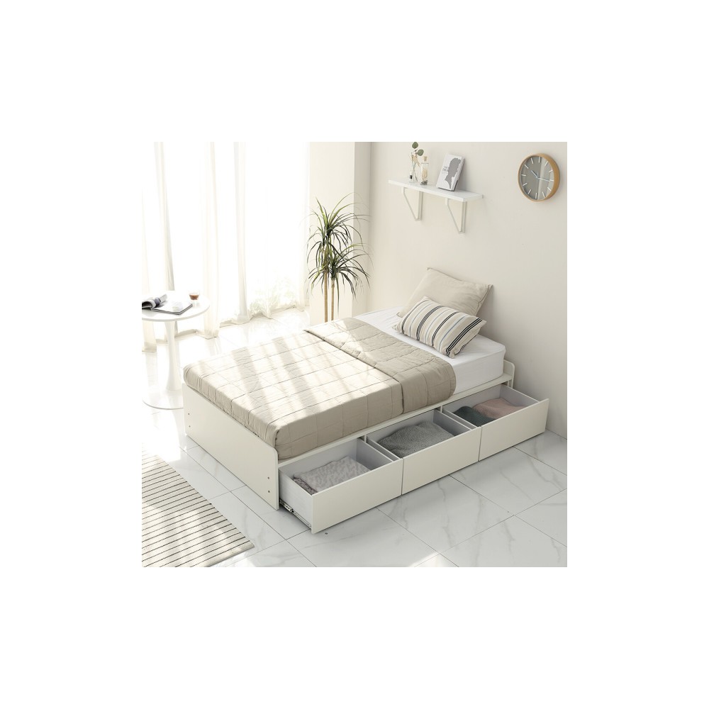 리퍼 리아 무헤드 슈퍼싱글 침대프레임 수납 침대