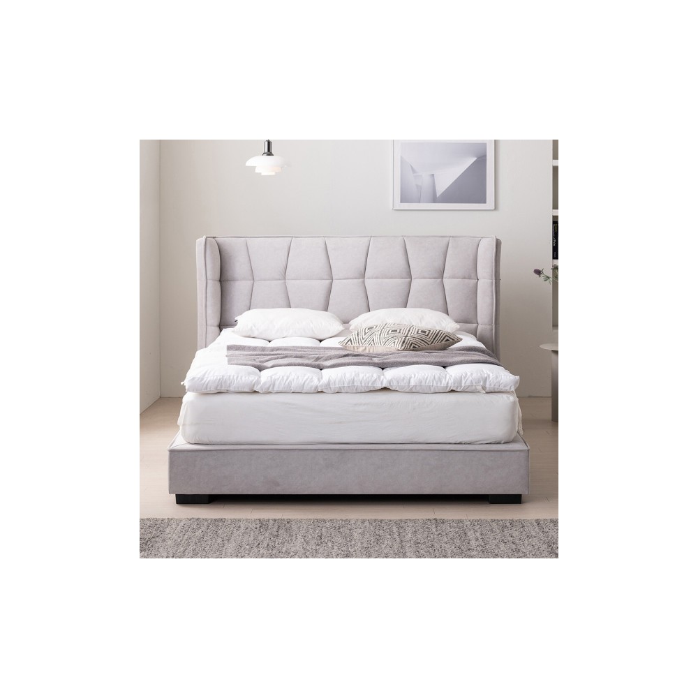 아씨방가구 이지클린 호텔 패브릭 침대 프레임 SS/Q 매트리스 선택