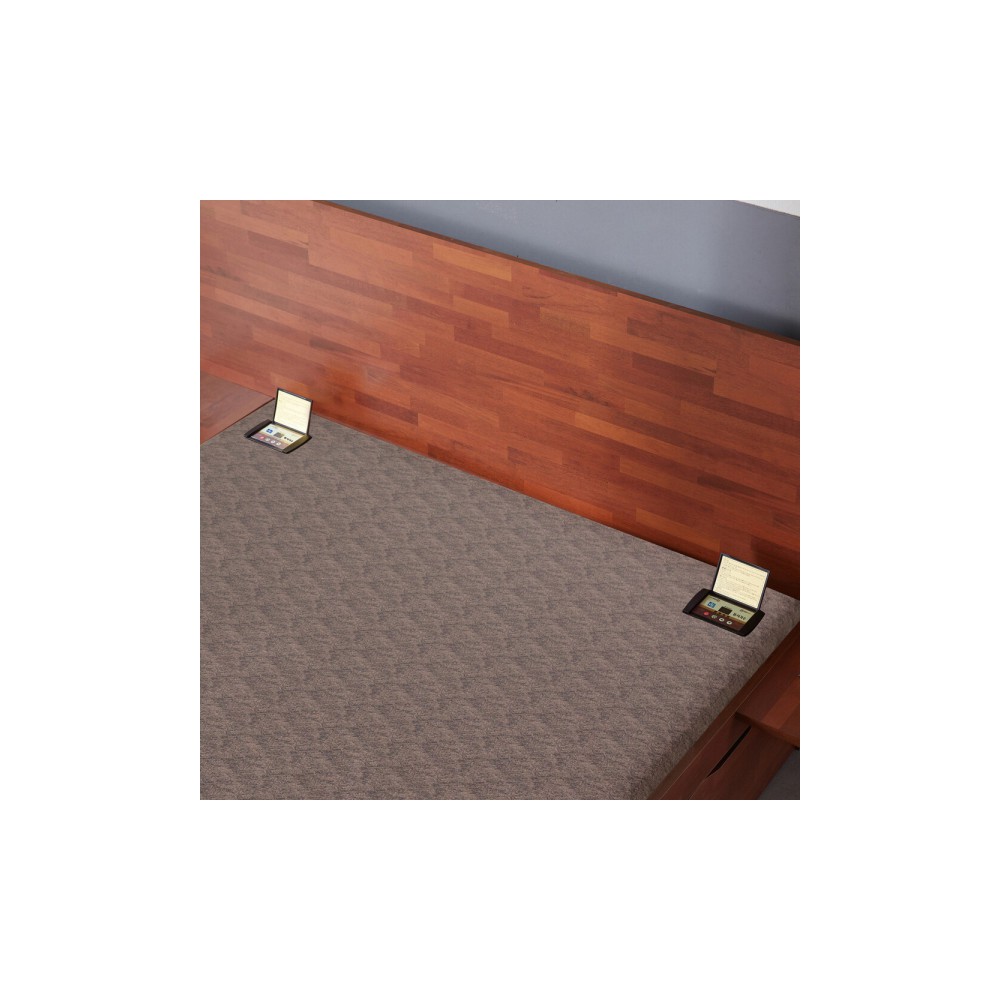 멀바우 대용량 수납형 황토숯 침대 싱글 / 퀸 스탠다드 흙침대 수납침대 서랍침대 사은 행사