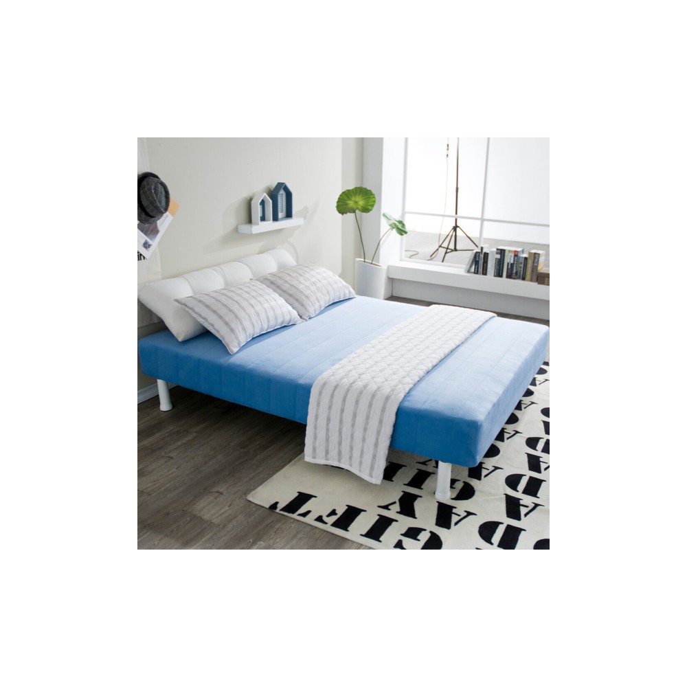 홈잡스 단면 매트리스 퀸 침대 발통무료