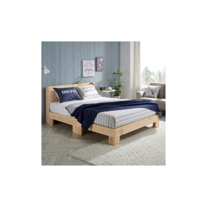 몰덴 퀸(Q) 원목침대 프레임 평상형침대 소나무원목