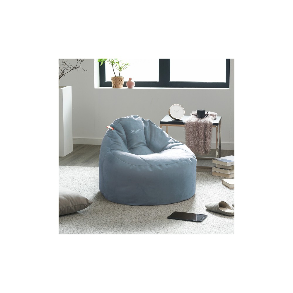 보니타 빈백 대형 블루밍 B807 스웨이드 소파
