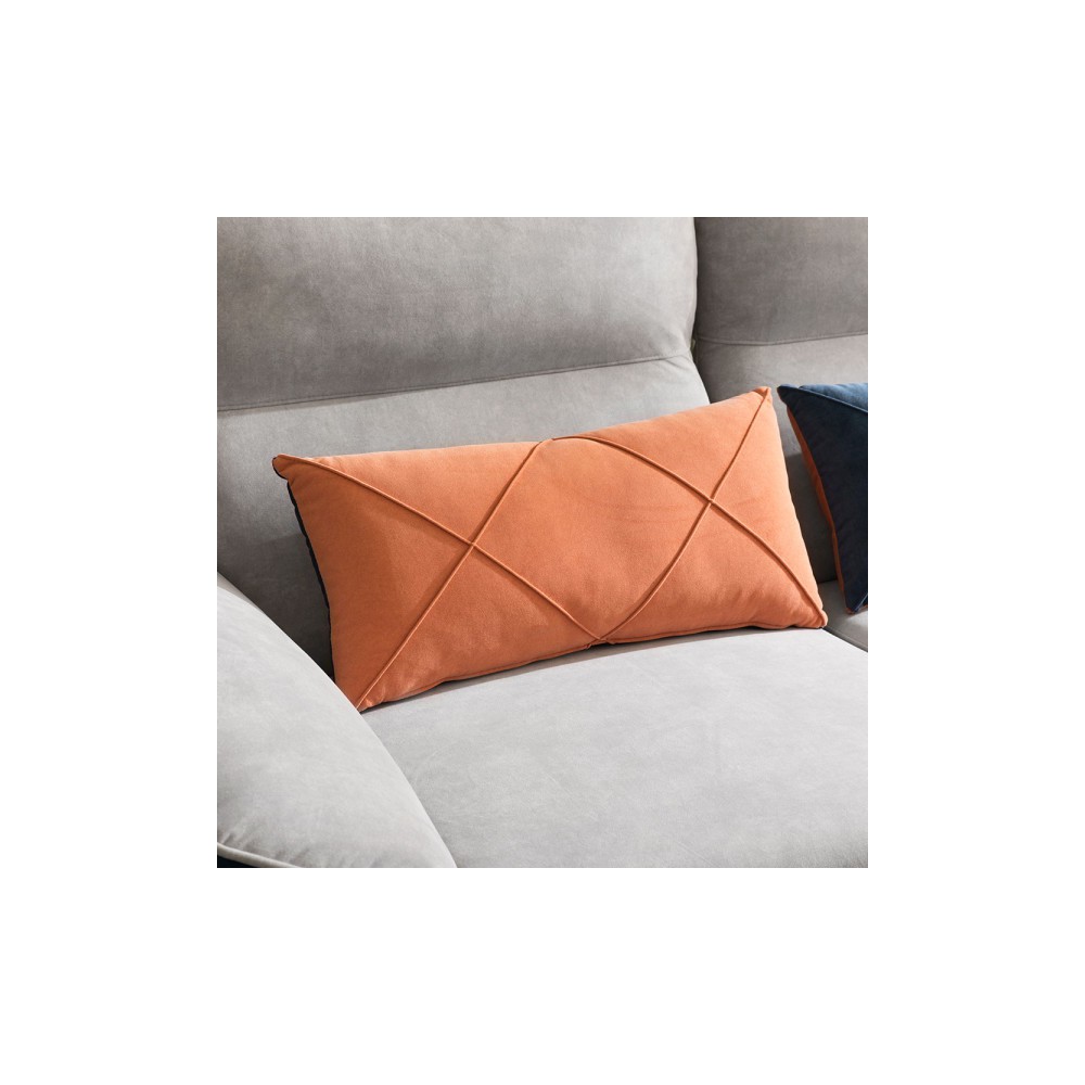 가구모티브 마르소 4인용 조야 아쿠아텍스 패브릭 소파 (쿠션증정)