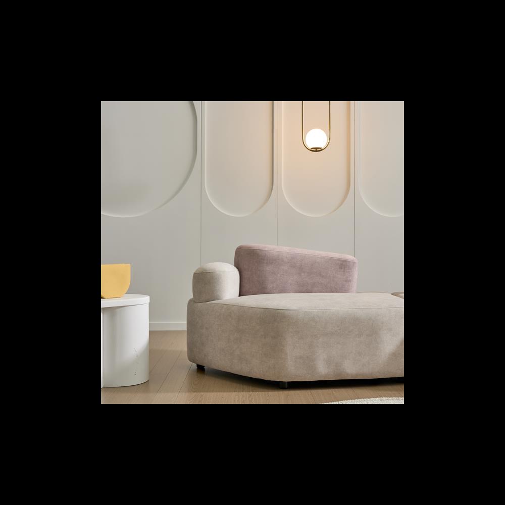 109 카라 3인용 디자인 소파ㅣ혼합색상