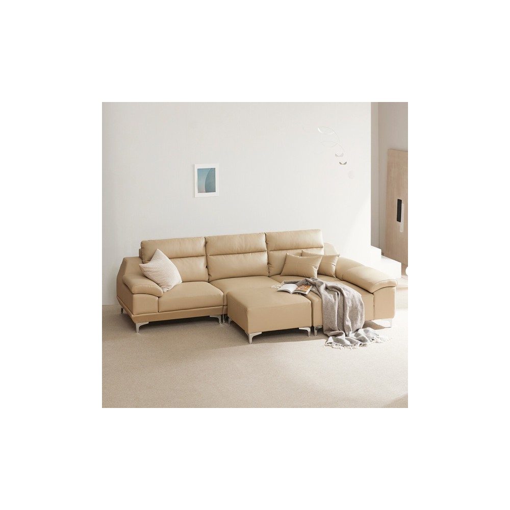 뉴테라 프리미엄 면피가죽 3인/4인용 쇼파 (스툴/카우치스툴) 모음전