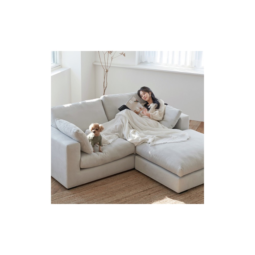 시월의 동백 구스 아쿠아텍스 2인/3인/4인/6인 패브릭 소파