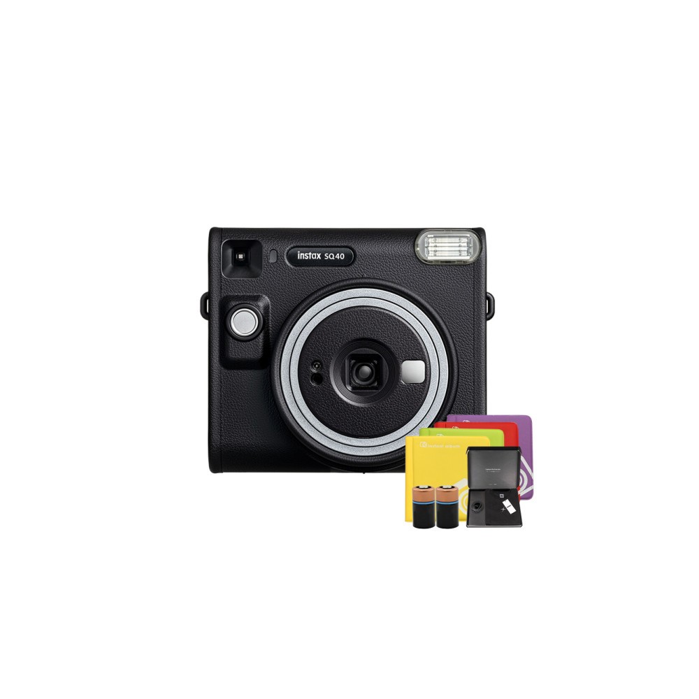 인스탁스 스퀘어 SQ40 + 2종 선물 /즉석카메라 / 폴라로이드 참스에디션+(앨범 + 건전지)