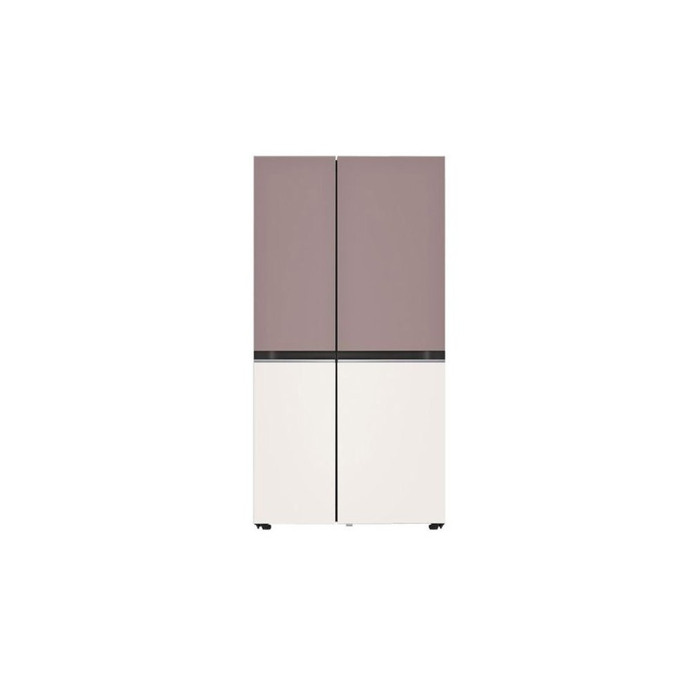 (LG)LG전자 오브제컬렉션 디오스 냉장고 S834MKE10 클레이핑크 베이지 832L