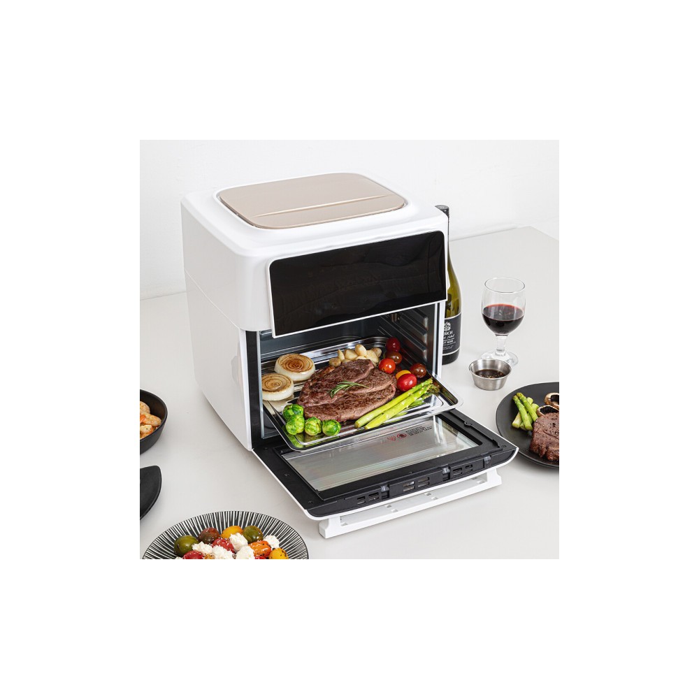 모어 세이보리 대용량 에어프라이어 로티세리 오븐형 18L LQFD