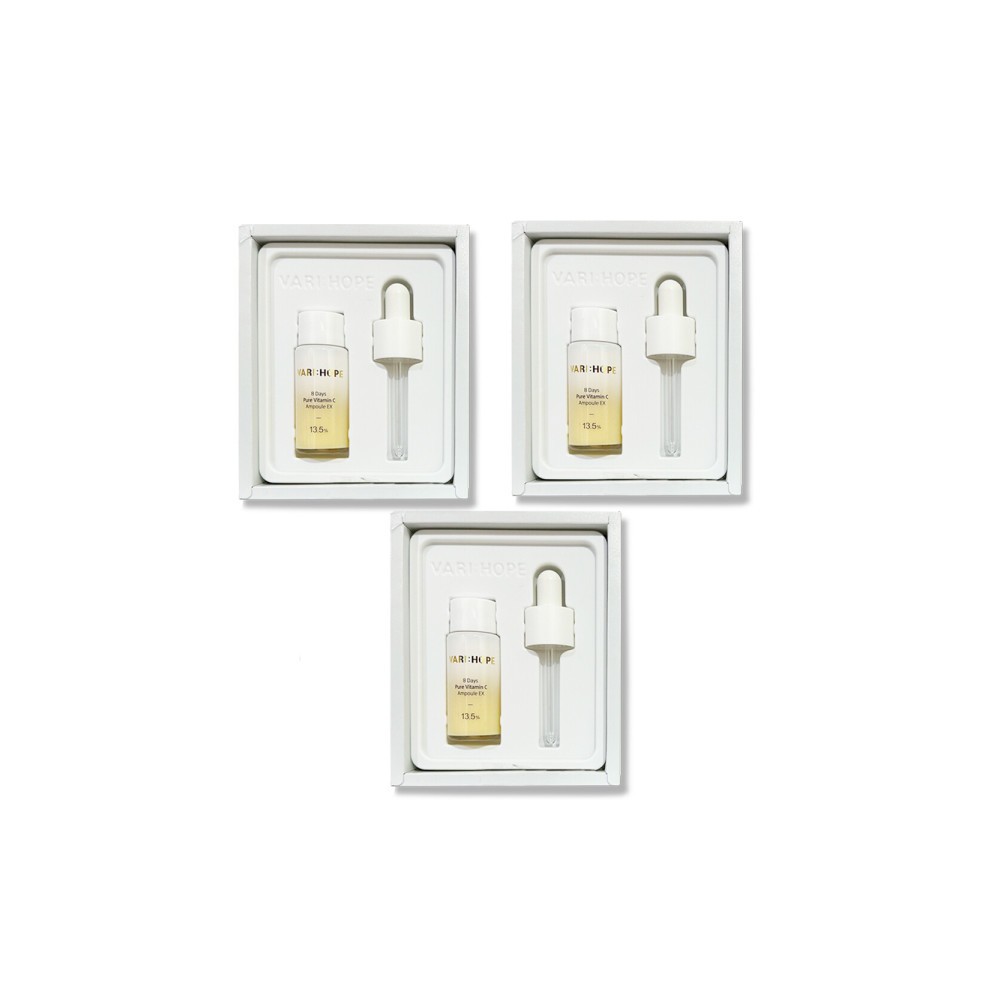 베리홉 미백 앰플 15gx3병 8일 순수 비타민C 에잇 데이즈 퓨어 비타민C