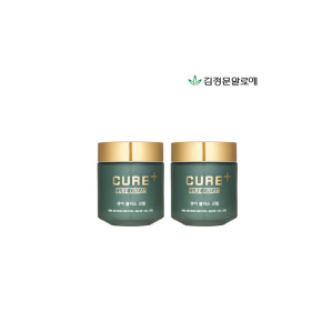 (1+1)(15+10%쿠폰+사은품) 김정문알로에 큐어 플러스 크림 80g