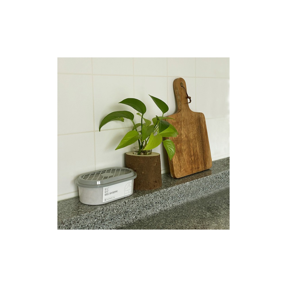 천연 냉장고 탈취제 4개 반영구 정화석 제올라이트 냄새 습기제거 제습방습제 옷장 서랍 화장실 신발장탈취