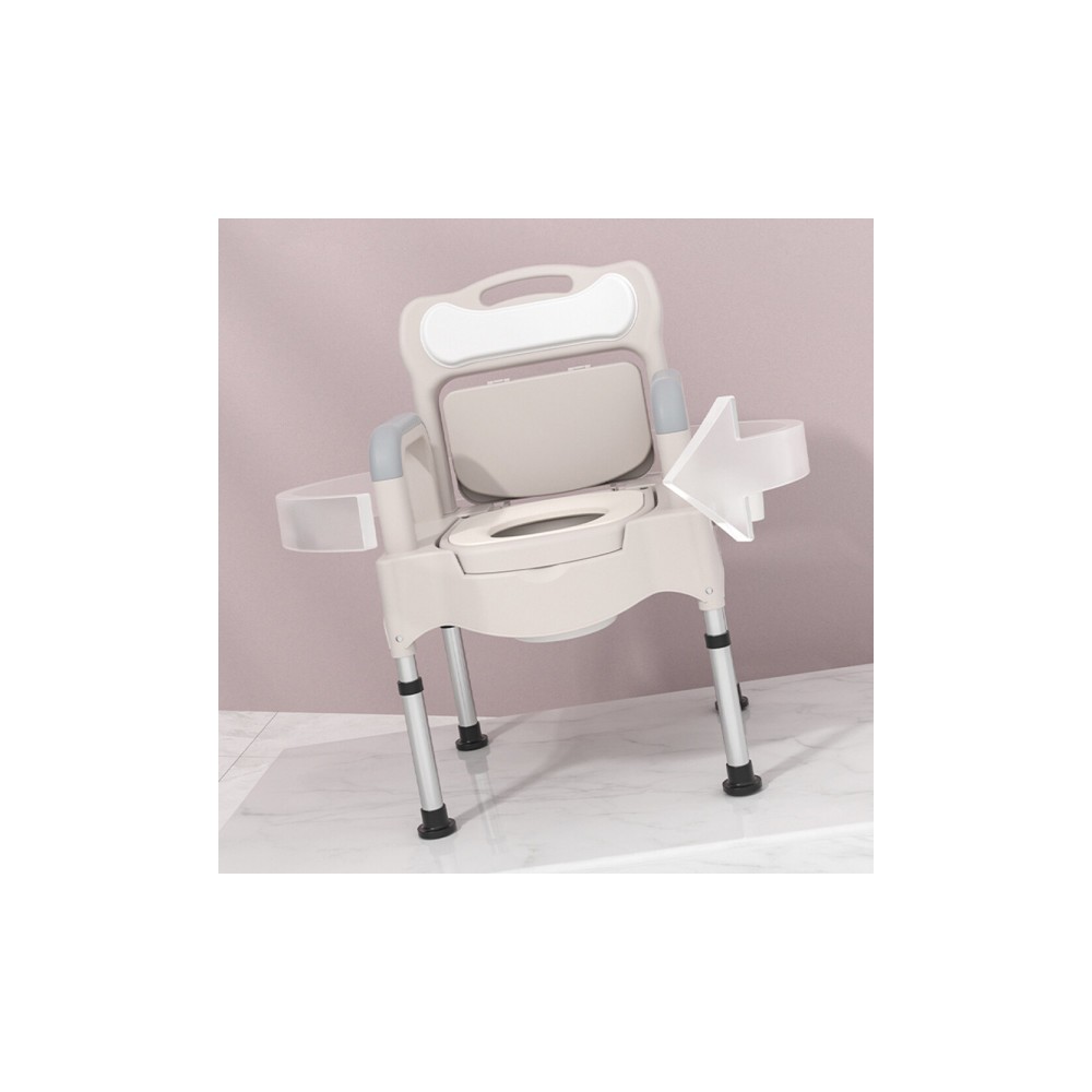 이동식 좌변기 환자용 변기 노인 휴대용 변기의자 임산부 목욕의자 어르신 장애인 간이 화장실 YQ