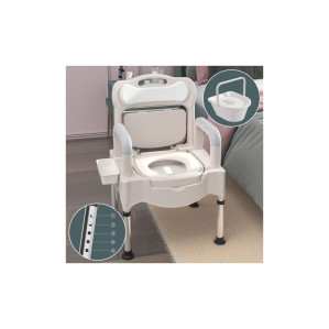 이동식 좌변기 환자용 변기 노인 휴대용 변기의자 임산부 목욕의자 어르신 장애인 간이 화장실 YQ