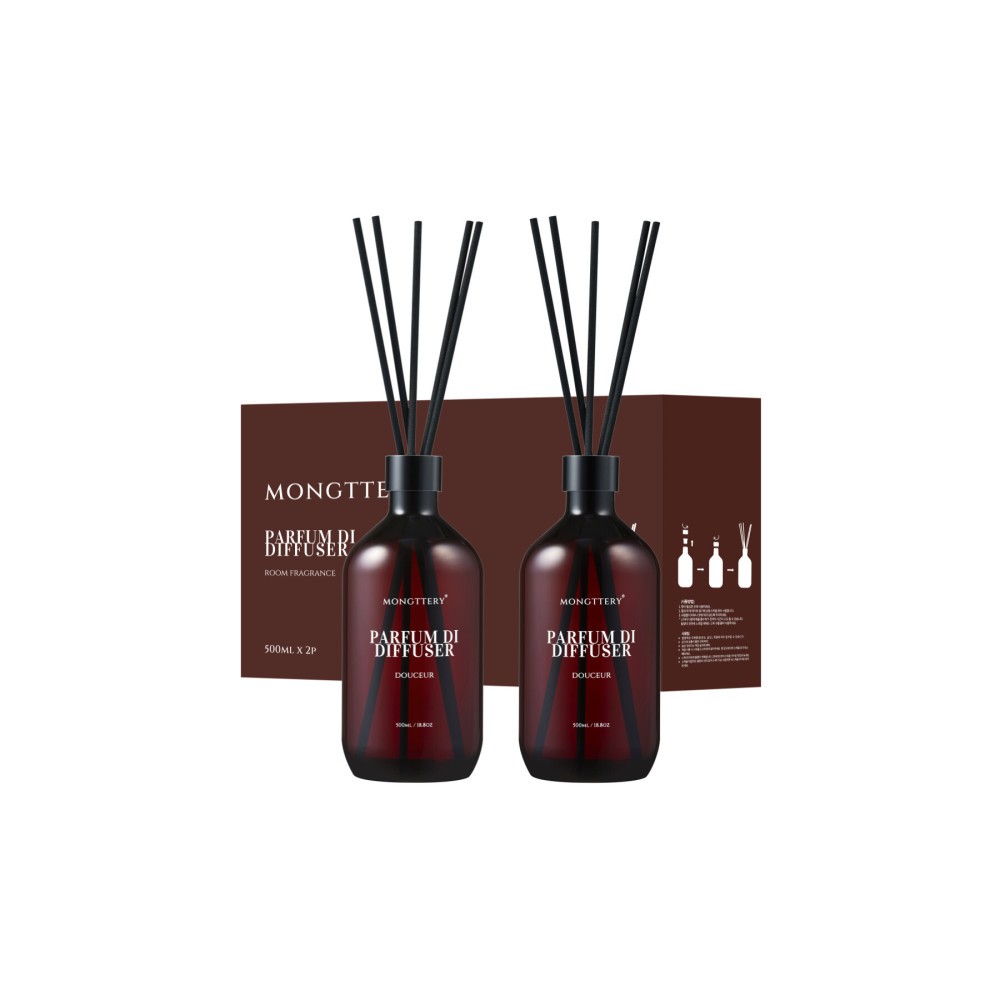 두세르 대용량 디퓨저 500ml x 2개입 디퓨져 화장실 실내 사무실 방향제 추천