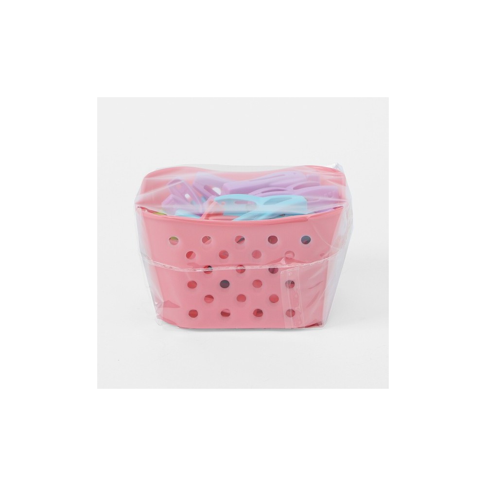 바스켓 빨래집게 30p세트(핑크)