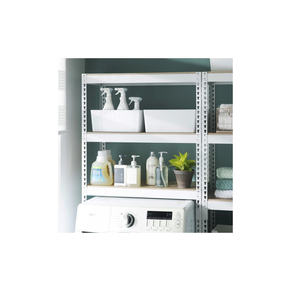 포스코강철 스피드랙 세탁기선반 김치냉장고선반 조립식 앵글 철제선반 수납선반 세탁실 다용도실