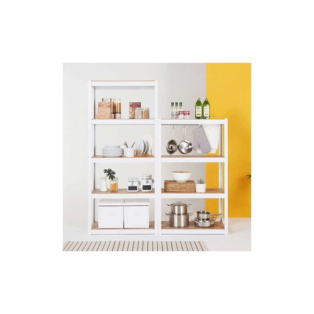 홈던트하우스 팬트리 다용도 철제 조립 선반 수납장