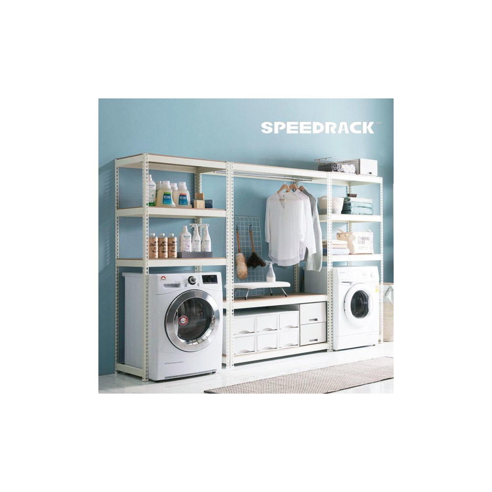 스피드랙 2/3/4/5단 무볼트 경량 조립식 앵글 선반