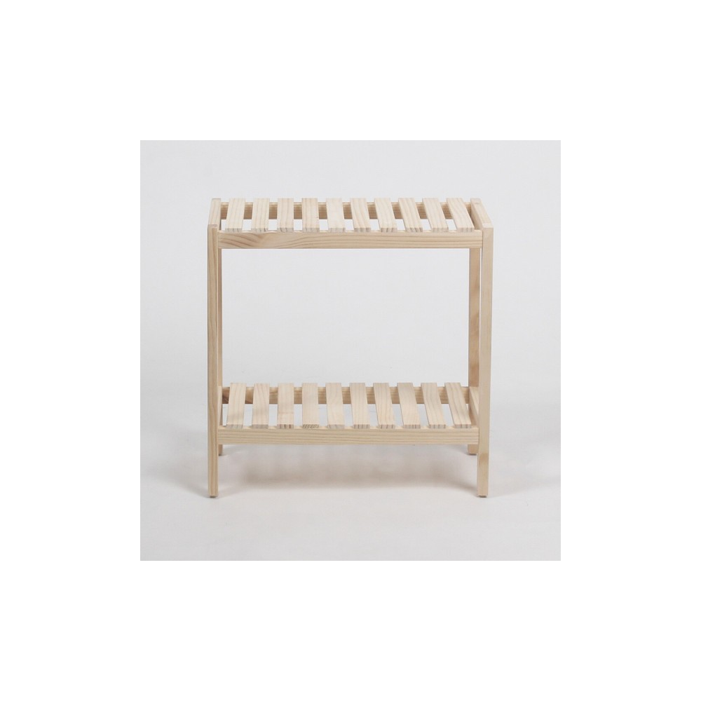 원목 신발장 선반 수납장 2단500 신발정리대 옹이없는 100% 프리미엄 원목소재