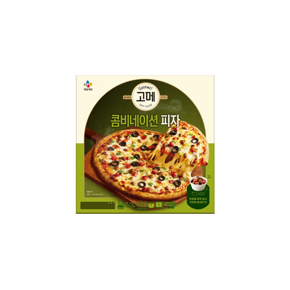 고메 콤비네이션 피자 405g (냉동) 4개