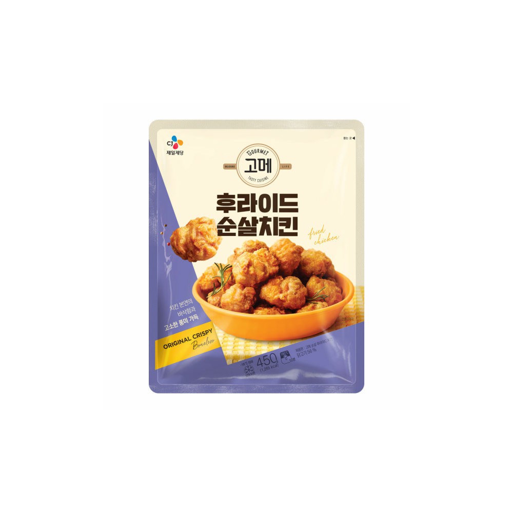 고메 후라이드 순살치킨 450G x4개