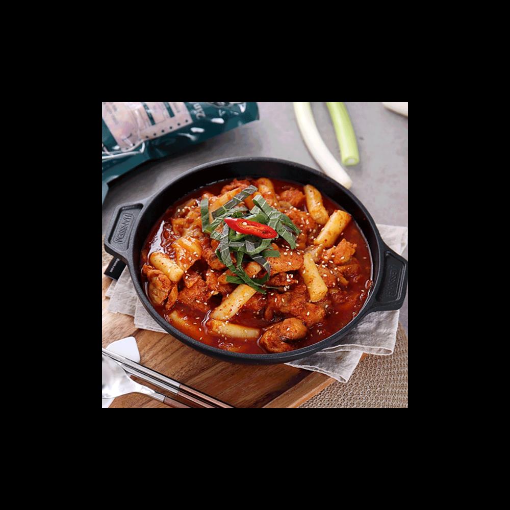 강명희 춘천 국물닭갈비 3kg 5~6인분 떡/야채/소스 포함