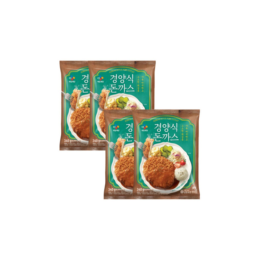 경양식돈까스 340G x 4개