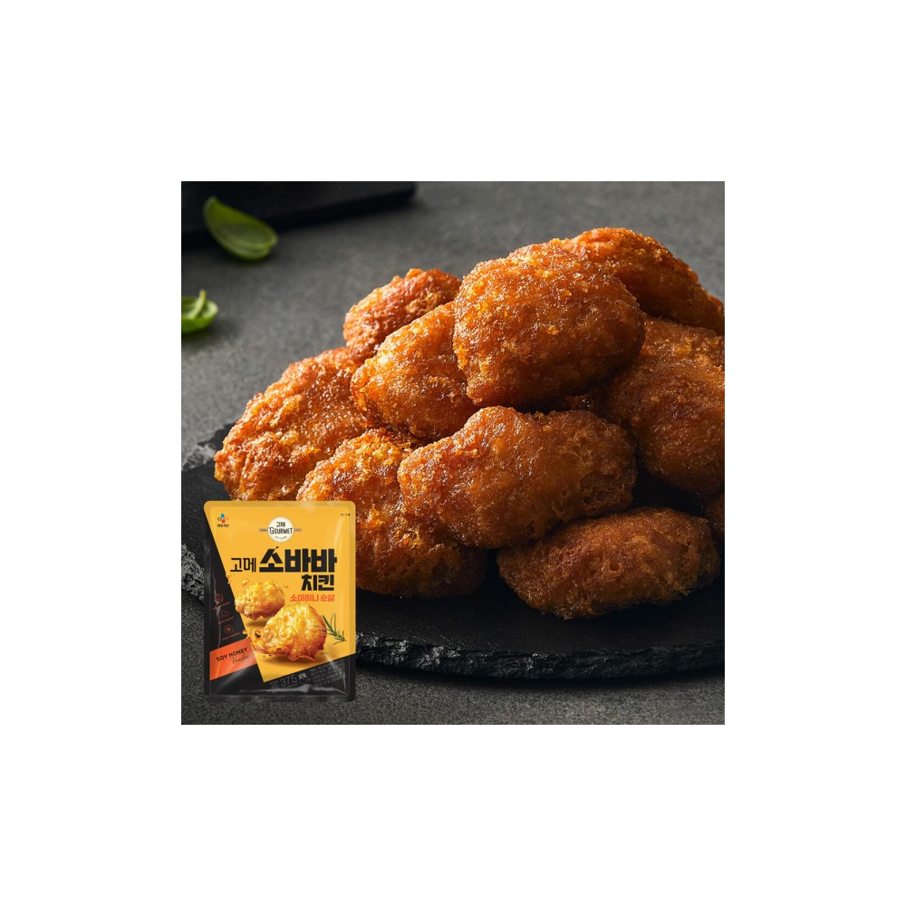 고메 소바바치킨 소이허니 순살 375G x4개