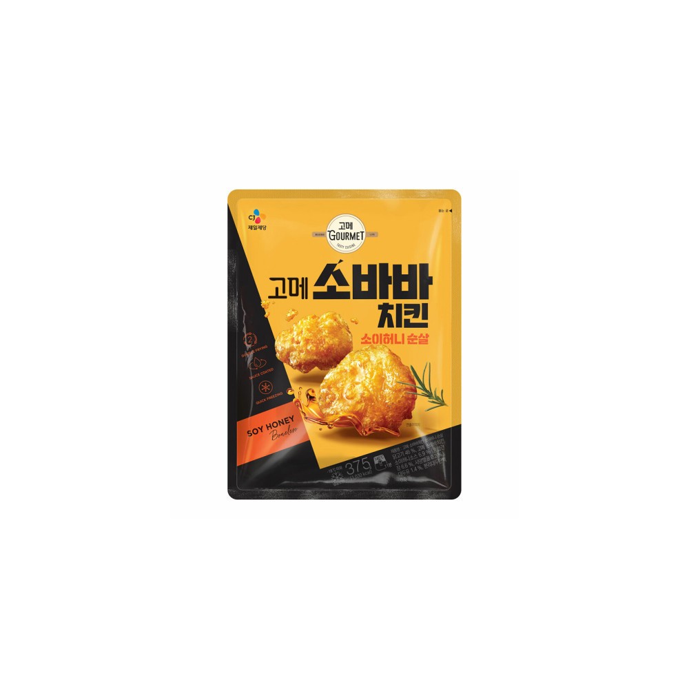 고메 소바바치킨 소이허니 순살 375G x4개