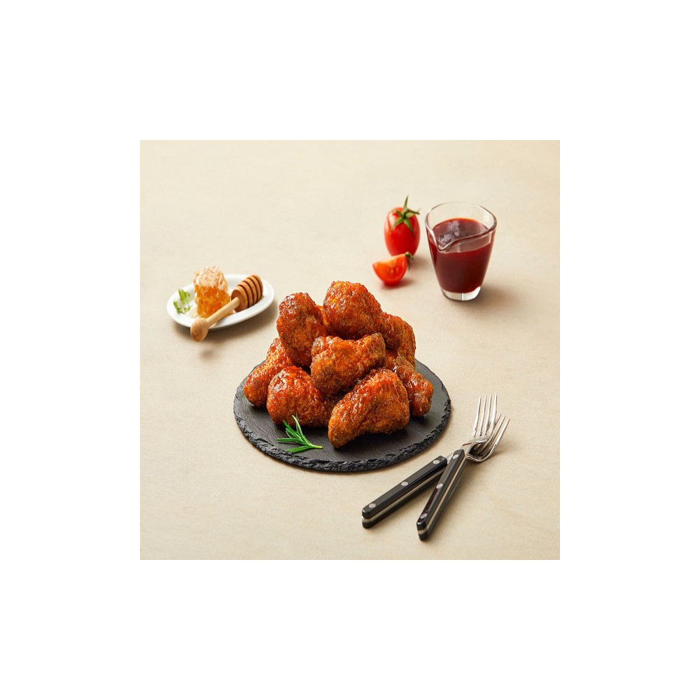 소바바치킨 양념 봉 3개